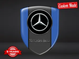 Mercedes Silikonsticker S Logo Hochwertig Professionell